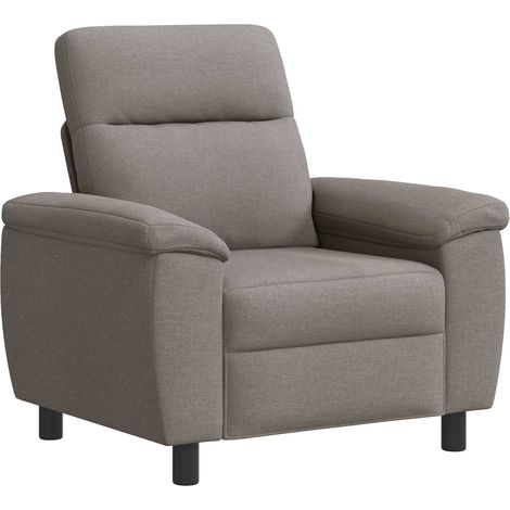 Canapé Taupe 95 x 90 x 95 cm Tissu vidaXL (1/5)