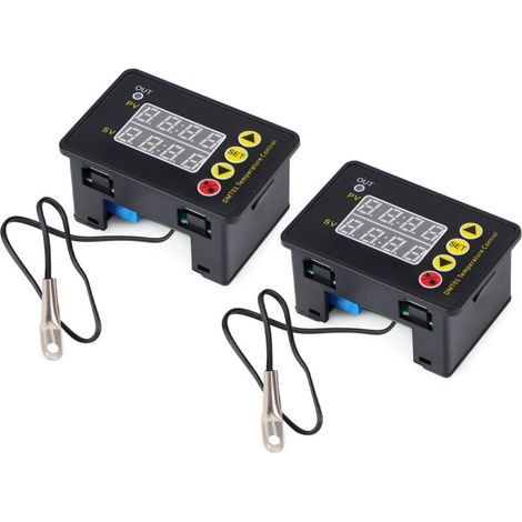 Module de régulation thermique numérique pour chauffage et climatisation, capteur NTC 110–220 V AC (1/5)