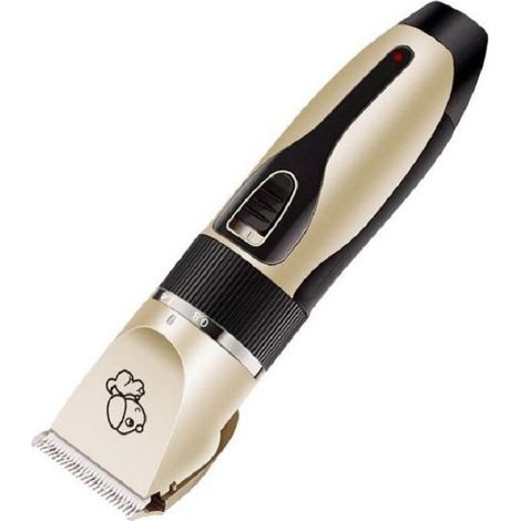 Tondeuse silencieuse pour animaux de compagnie Tondeuse pour chien Rechargeable Tondeuse électrique Kit de tondeuse pour chien Rasoir pour animaux de compagnie pour chien, chat, caniche, chat persan, (1/3)