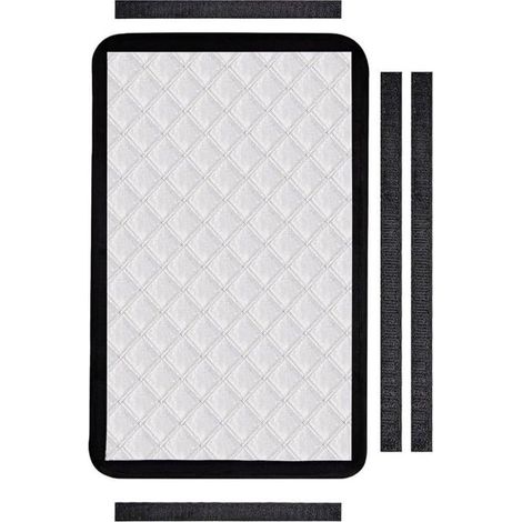 Parasole per auto campeggio e roulotte - pieghevole, interno foderato - 64 x 40 cm per protezione solare portatile per il campeggio. (1/5)