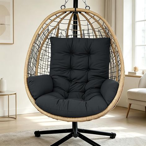 Hanging Swing Cover, Hanging Chair Cushion, Garden Upholstery, Seat Cushion for Hanging Basket, Washable Cover for Rocking Chair Seat, Thick Cover for Hanging Chair Seat (1/5)