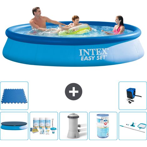 Intex Piscina Easy Set Rotonda - 366x76 cm - 7-pezzi  S30665 (1/5)