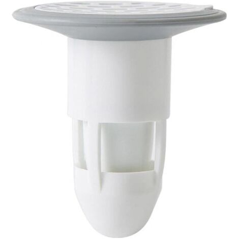 Lot de 4 bouchons de vidange de sol de douche, anti-odeurs, pour hôtel, cuisine, salle de bain, blanc (1/5)
