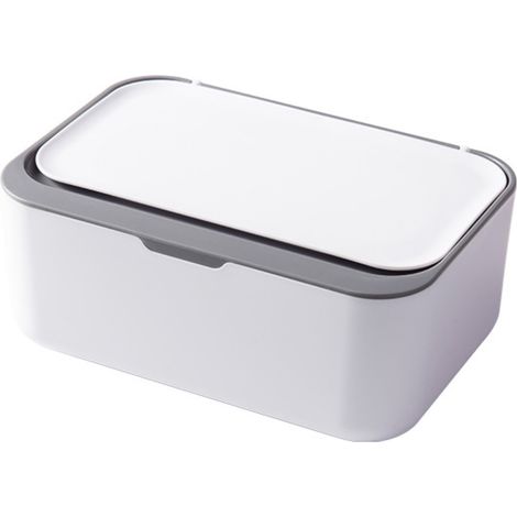 Boîte Lingettes Humides - Rangement Étanche avec Couvercle pour Maison Bureau Voiture - PP Sans BPA - 1 Pièce (1/5)