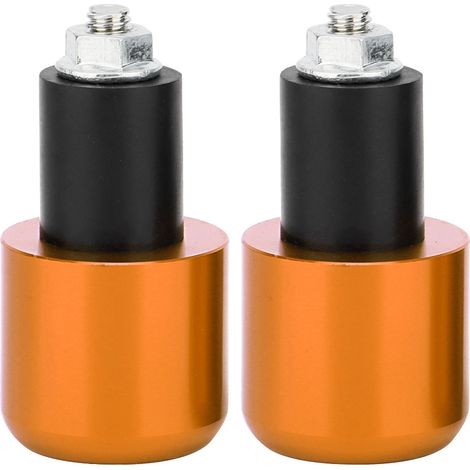 Goldene Lenkerendkappen für Lenker mit 22 mm Durchmesser (1/4)