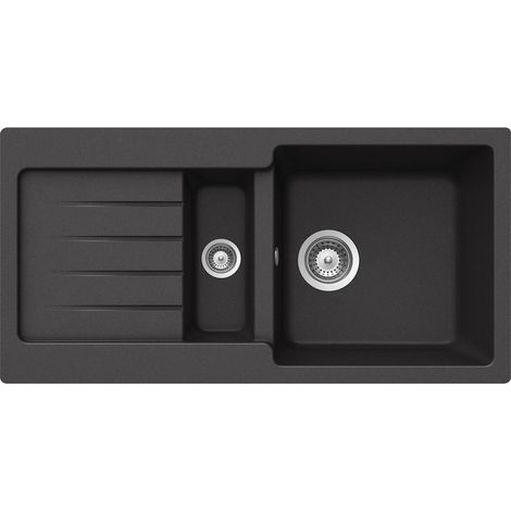 Schock Typd150Sagne, Lavello Typos D-150S Nero (1/4)