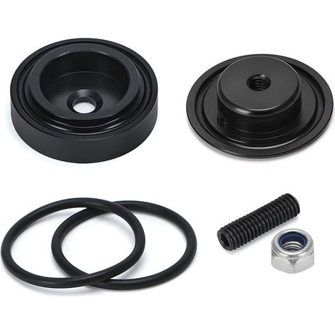 Rear window wiper removal kit, aluminum alloy rear window wiper removal kit for vehicles, rear window wiper plug set (black) (1/5)