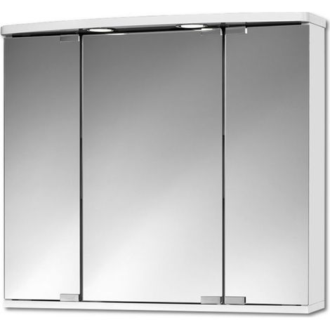 Spiegelschrank Doro LED weiss 68x60x22 (1/4)