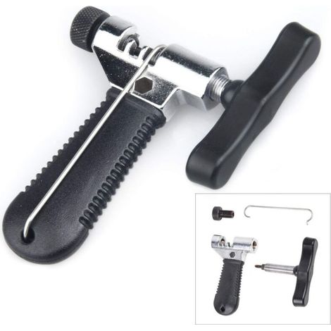 Smagliacatena universale per biciclette, smagliacatena e kit di montaggio per bici da strada e da montagna, kit di riparazione smagliacatena (1/4)