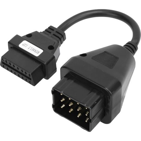 Adaptateur OBD2 professionnel, câble d'extension de diagnostic automobile 12 broches vers 16 broches (1/5)