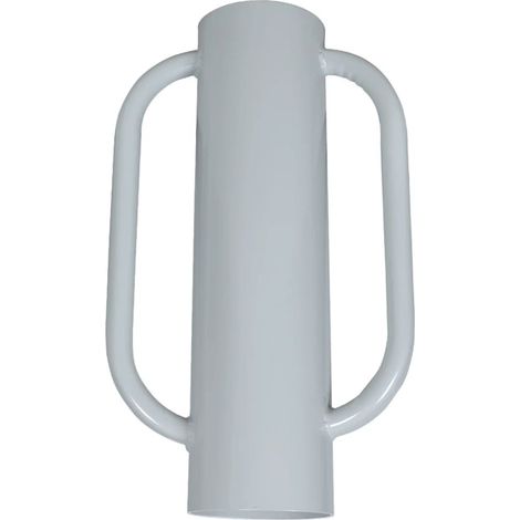 Pilon à poteau de clôture avec poignées Acier (1/2)
