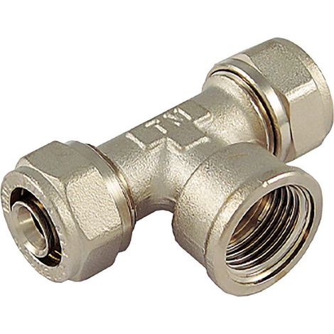 Raccordo Tee Femmina 16 x 1/2 x 16 Tiemme