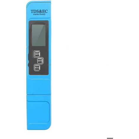 Testeur D Eau - TDS EC PH Temp - Mesure Numerique 0 0 A 14 0 Ph 0 A 9990 Tds - Affichage LCD - 1 Unite