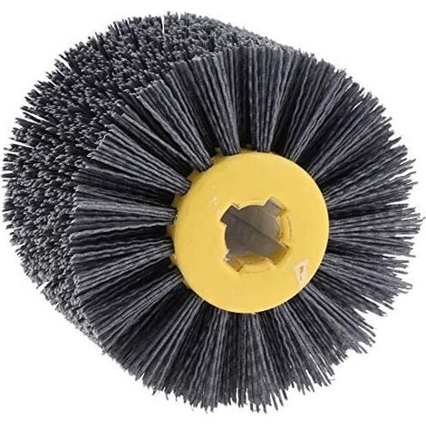 Drum À Fil Abrasif - 80 Grains De Sable - Pour Ponçage Bois Et Décapage Métal - Diamètre 50 Mm Hauteur 25 Mm - Lot De 1