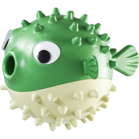 Balles pour chien avec son de cloche, jouets interactifs pour chien, jouets distributeurs de friandises, balles en caoutchouc élastique pour chiens de petite, moyenne et grande taille (vert) (1/5)