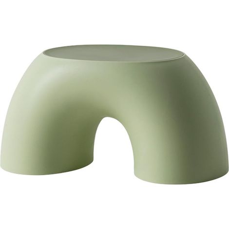 Petit Marchepied Pratique et Confortable en PP Tabouret Vert Antidérapant Rond pour Chambre D'garçon et Filles ou Usage Domestique (1/5)