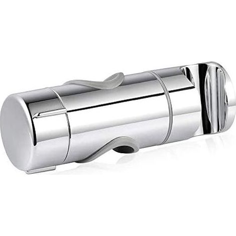 Support douche à main réglable 19-25mm – ABS chromé – Installation sans outils – Pivote à 90° pour flexibilité d'utilisation (1/5)