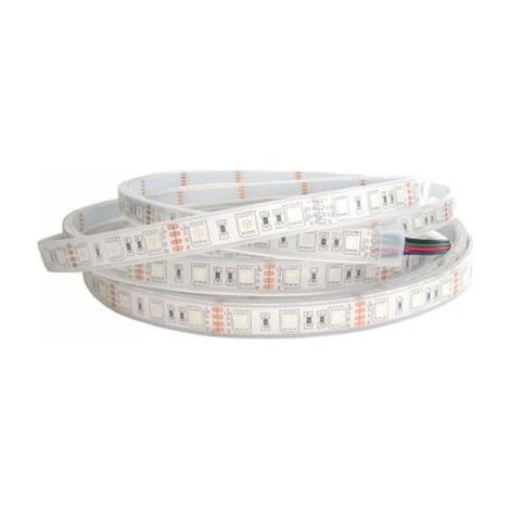 Striscia Strip Bobina Striscia Led Impermeabile IP68 Colore RGB Con 300 Smd 5050 5 Metri (1/4)