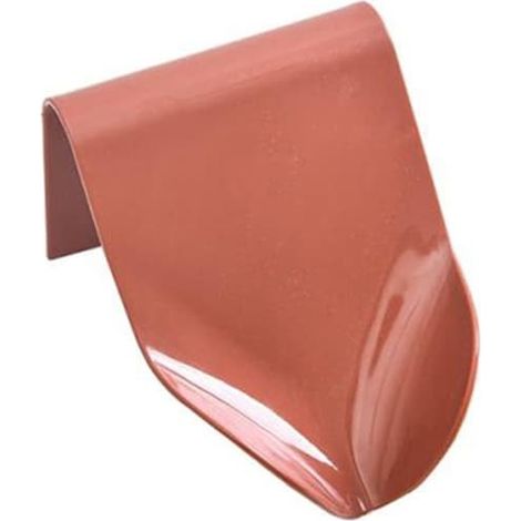 Porte-savon élégant (auto-adhésif) Design minimaliste Bordeaux (1/5)