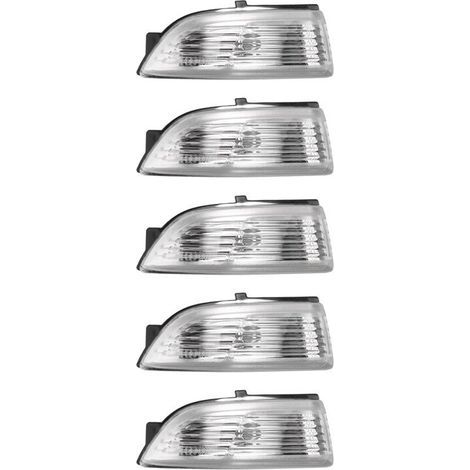 5X Couvercle de Clignotant de Clignotant de Porte de RéTroviseur D'Aile de CôTé Gauche (LH) pour Everest Ranger 2012-2018 (Sans Ampoules) (1/2)