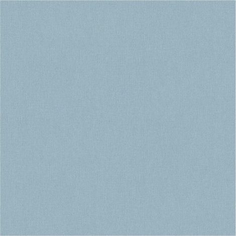 Ton-sur-ton wallpaper wall Profhome 377027 non-woven wallpaper smooth Ton-sur-ton matt blue 5.33 m2 (57 ft2)
