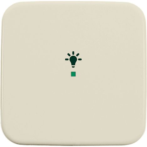 BUSCH-JAEGER Bascule 6231-10-212, Symbole Lumière, free@home, blanc perle
