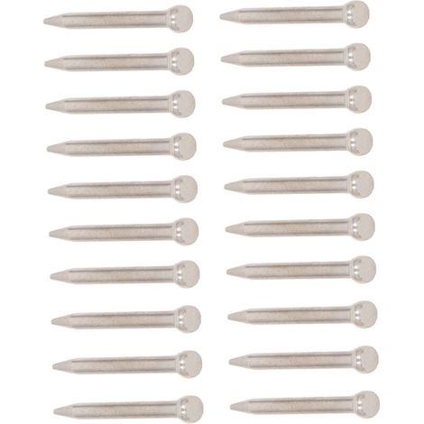 20 Ersatzbohrer aus legiertem Stahl, Stanzwerkzeugspitzen, Bohrzubehör, 4 mm Durchmesser