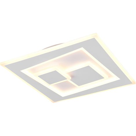 Reality LED Deckenleuchte Degas 34W weiß warmweiß-kaltweiß (1/3)
