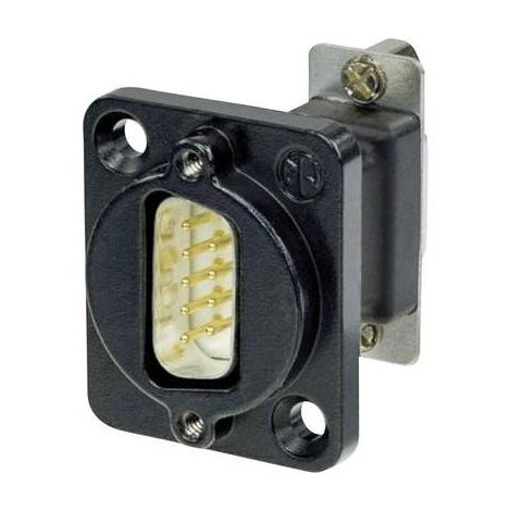 NEUTRIK NADB9MF-B 9 POLE D-SUB FEEDTHROUGH - PRESE