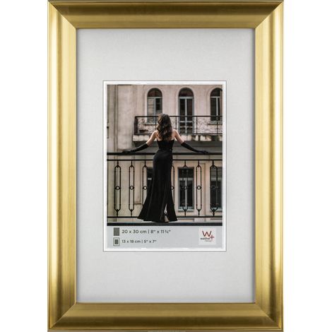 Cadre Photo, Doré, 15 X 20 Cm (1/4)