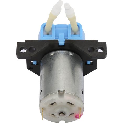 DC6V Mikro-Flüssigkeits-Peristaltikpumpe für Aquarium, Labor, Analyse 24mm (Blau) (1/5)