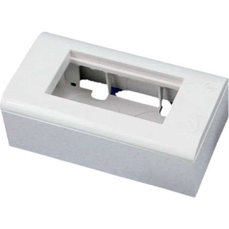 Caja + soporte (metálico) + marco 90x45 (juego de 2M) ALANTEC