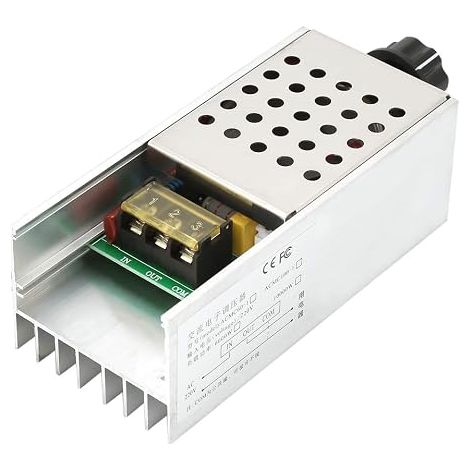Variateur tension SCR 6000W AC 220V, régulateur vitesse et température (1/5)