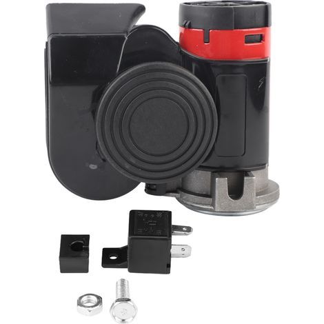 12V 139DB Lautes elektronisches Schneckenhorn, ultrakompakt, Doppellufthorn für Motorrad, Yacht, Boot (1/5)