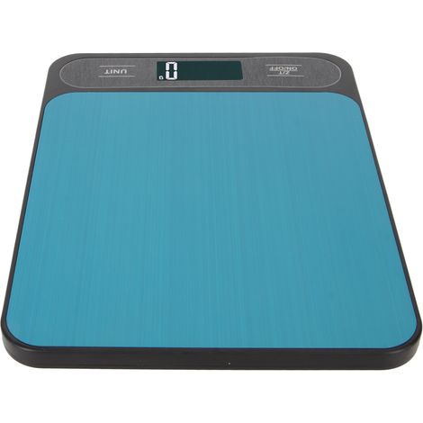 Balance de cuisine rechargeable noire 10 kg/1 g, balance électronique pour la pâtisserie, balance en grammes pour la cuisine (1/5)