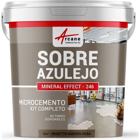 Microcemento sobre azulejos