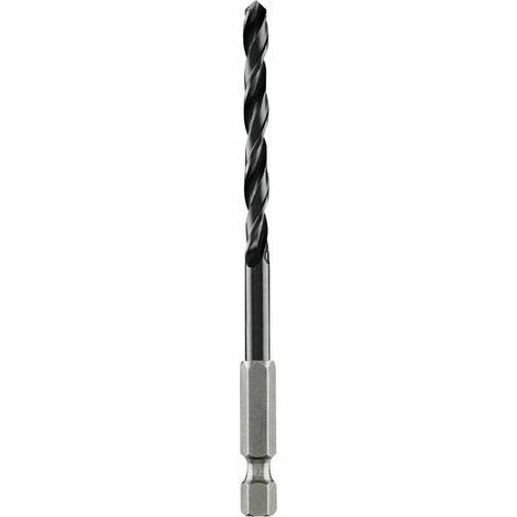 Bosch Accessories 2609255142 HSS Foret pour le métal 5 mm laminé au rouleau 1/4" (6,3 mm) 1 pc(s) Q067251