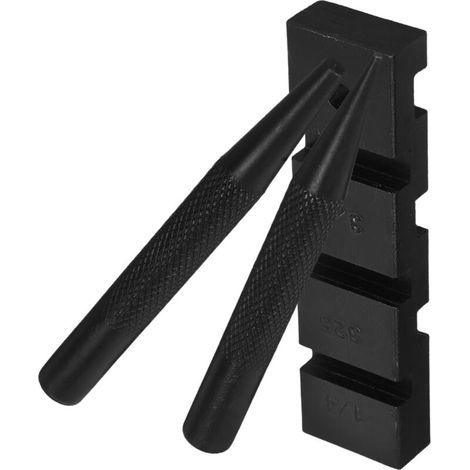 Brise-chaînes de Tronçonneuse Portable en Métal Noir, Outil Compact pour Réparation des Chaînes, Kit 1 Set Adapté aux Chaînes de Tronçonneuse (1/5)