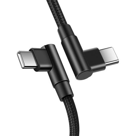 Câble de données coudé - USB-C vers USB-C 1 m (1/5)