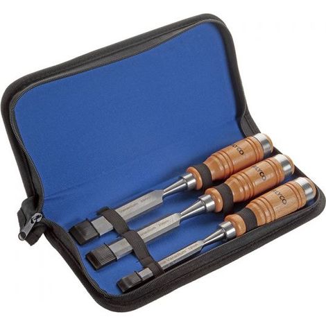Set de 3 Ciseaux Manche Bicomposant en Sac Nylon Alyco (1/5)