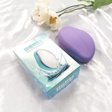 Épilateur Crystal Hair Eraser NOUVEAU - Épilateur indolore violet-Online Store (1/5)