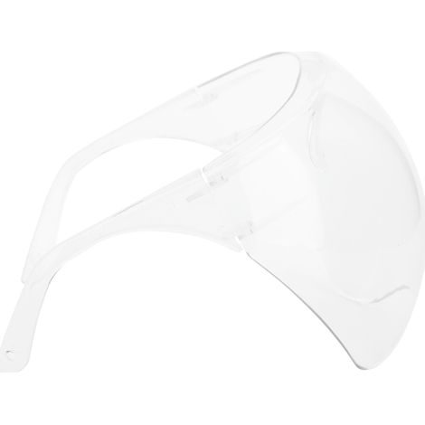 Visière de protection intégrale transparente antibuée pour le bureau, l'école et les restaurants (1/5)