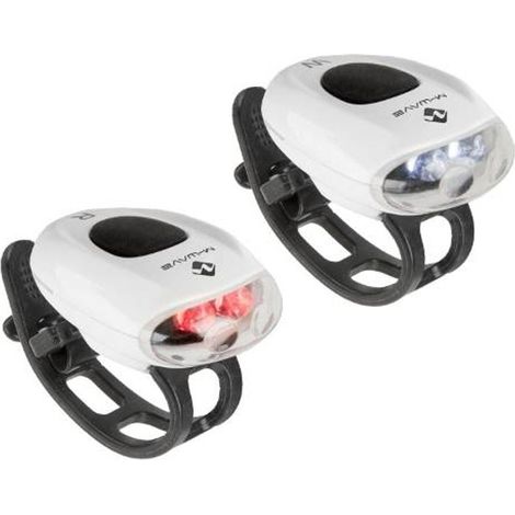 Luces de bicicleta M WAVE Cobra III Mini LED