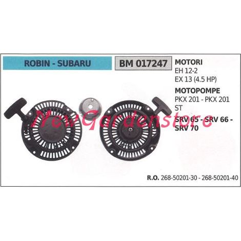 SUBARU Motoranlasser PKX 201 201ST SVR 65 66 70 017247