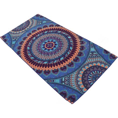 Serviette de plage en microfibre à séchage rapide, douce, surdimensionnée et super absorbante, idéale pour les voyages, la natation, le camping et le yoga (Type B). (1/5)