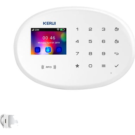 Sistema de alarma de seguridad, control inalámbrico, detección de movimiento, kit de alarma 1, enchufe europeo. (1/2)