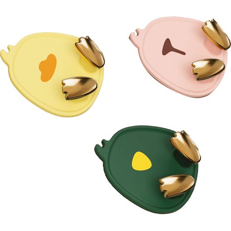 Wandhaken ohne Bohren, leichtes Luxusmodell, multifunktional, für Türen, Küchen und Badezimmer, mit einem niedlichen Design