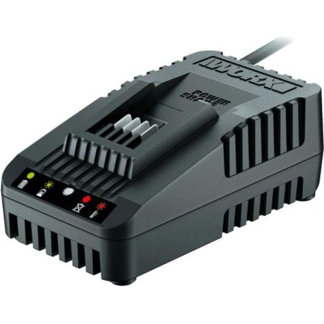 Caricabatterie rapido WORX WA3880 per batteria al litio 20V tempo ricarica 2 ore