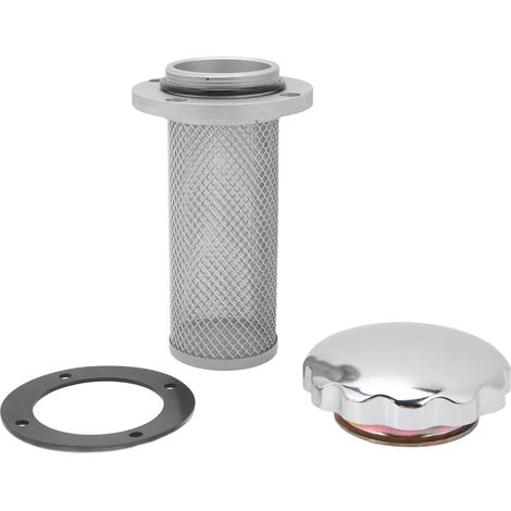 Filtre à air pour réservoir hydraulique, 4 vis amovibles, filtration efficace haute performance, adaptable aux systèmes métallurgiques. (1/5)