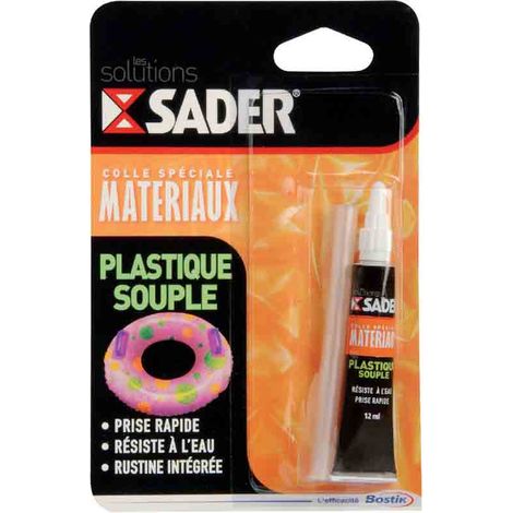Sader Pegamento de Plástico Flexible 12ml - Sader (1/2)